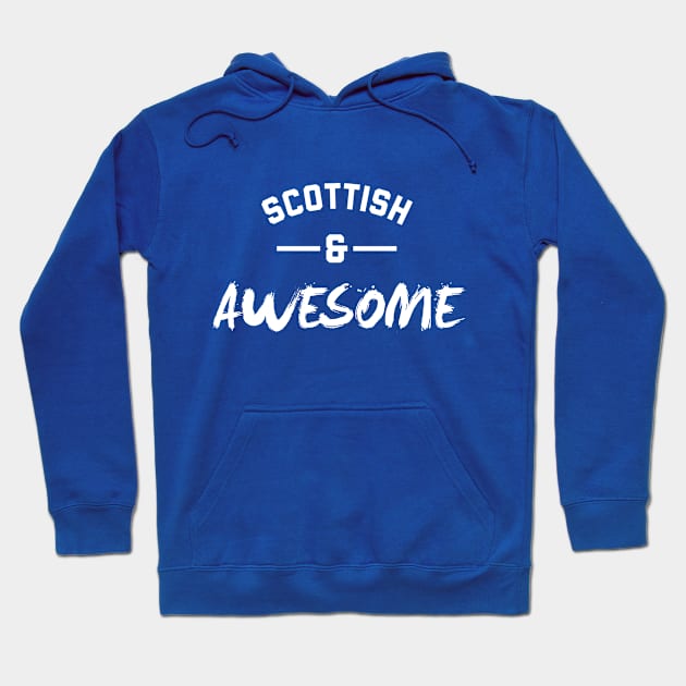 Scottish and Awesome Hoodie by stariconsrugby